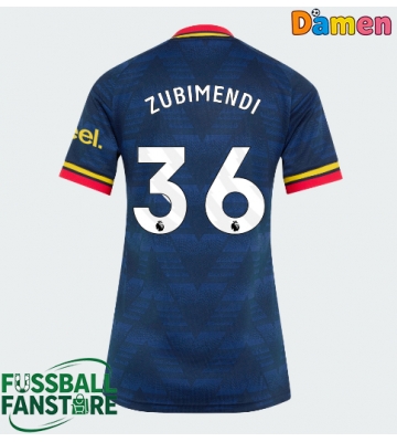 Arsenal Martin Zubimendi #36 Replik Auswärtstrikot Damen 2026-27 Kurzarm